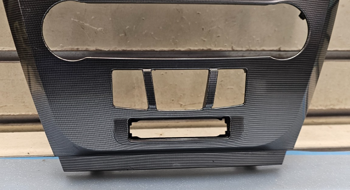 🔥 10-12 Ford Fusion Milan Climate Control Bezel Panel Trim Silver