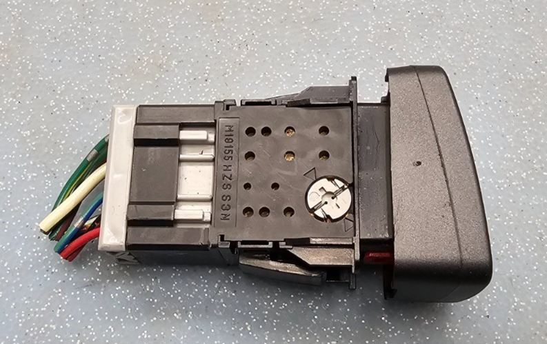 🔥03-08 Honda Pilot Accord Emergency Hazard Light Control Switch Unit Black OEM