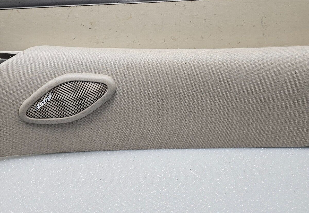 🔥07-13 Silverado Sierra A Pillar Roof Molding LEFT Driver Speak LIGHT GRAY P2