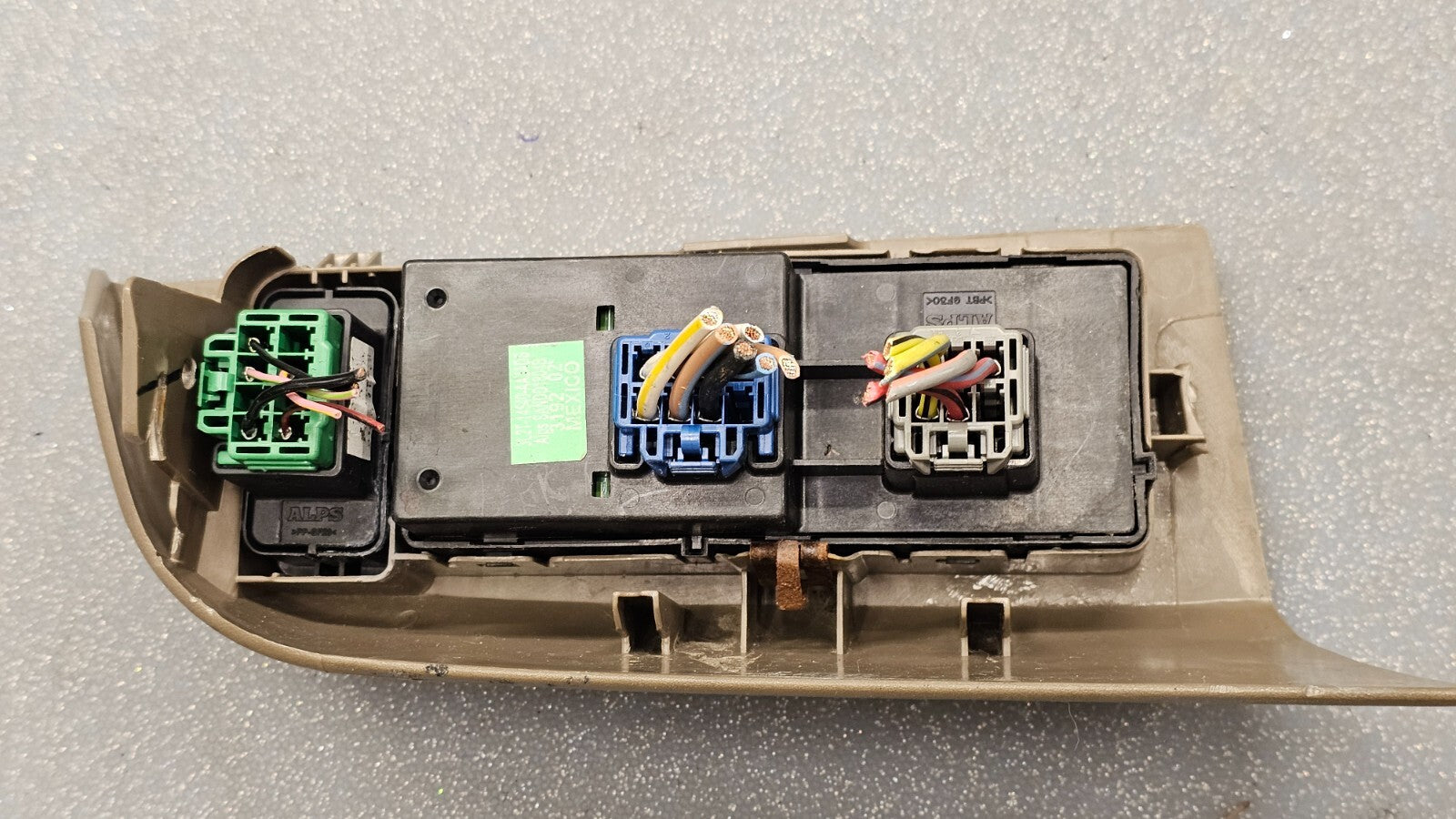 🔥02-05 Explorer Mountaineer Front Left Driver Master Door Window Switch Tan OEM