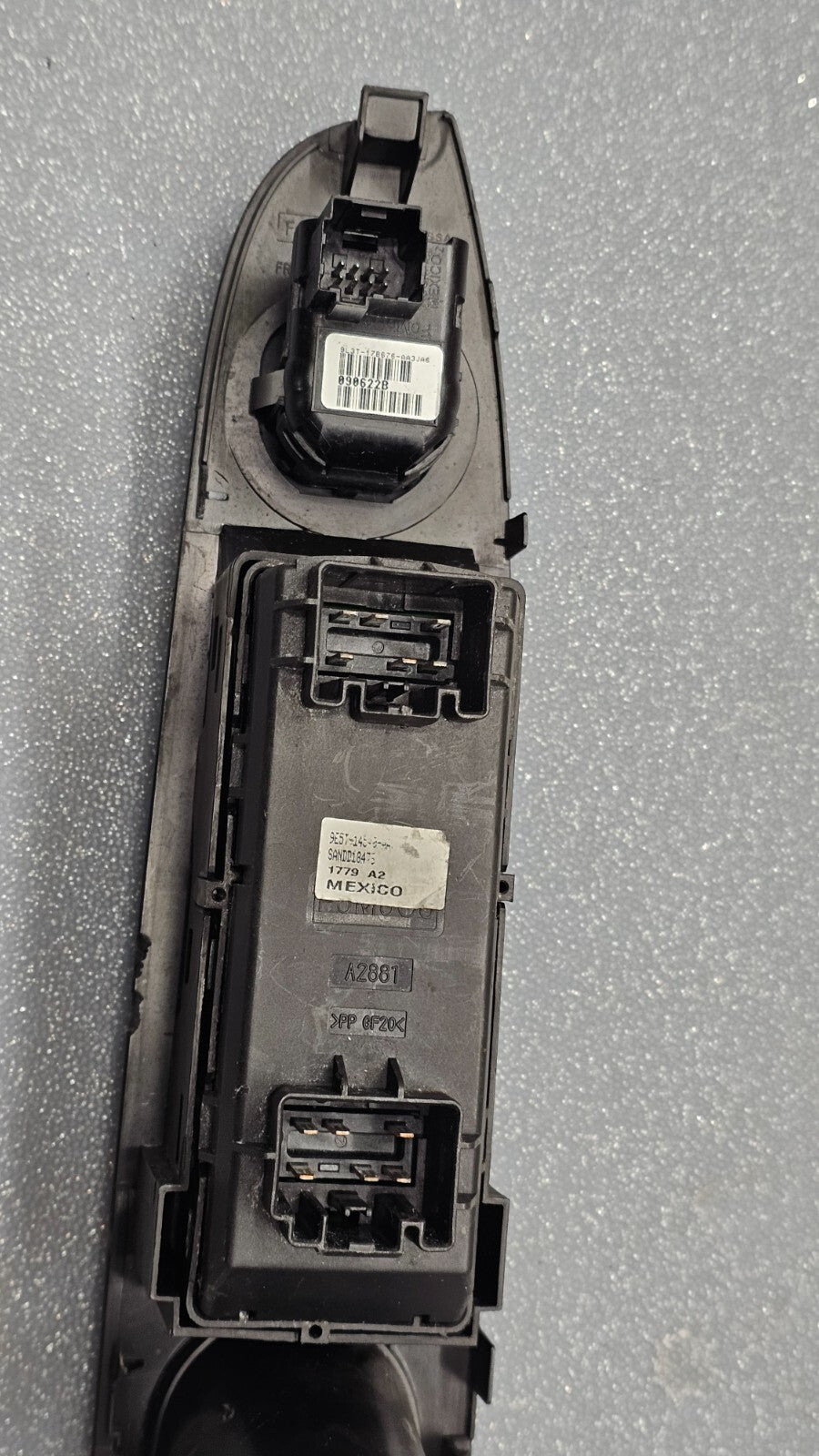 🔥10-12 Fusion Milan MKZ Left Driver Master Power Door Window Switch Lock Black