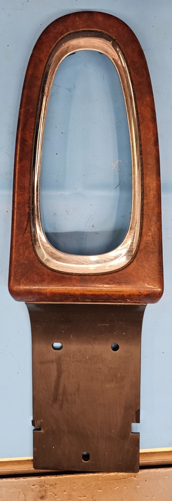🔥12-16 CHEVROLET IMPALA CENTER CONSOLE SHIFTER BEZEL TRIM COVER WOOD OEM