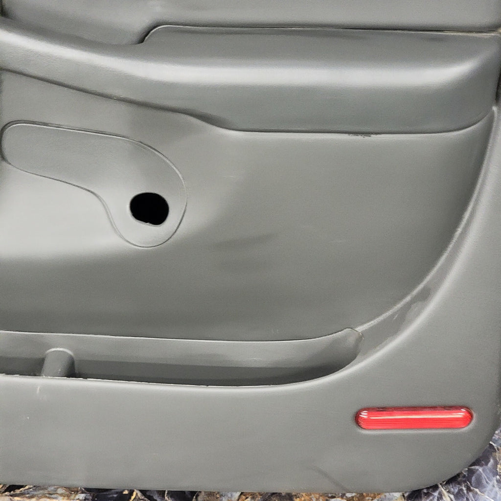 🔥99-06 Silverado SIERRA Door TRIM Panel Front RIGHT Passenger DK GRAY manual D3