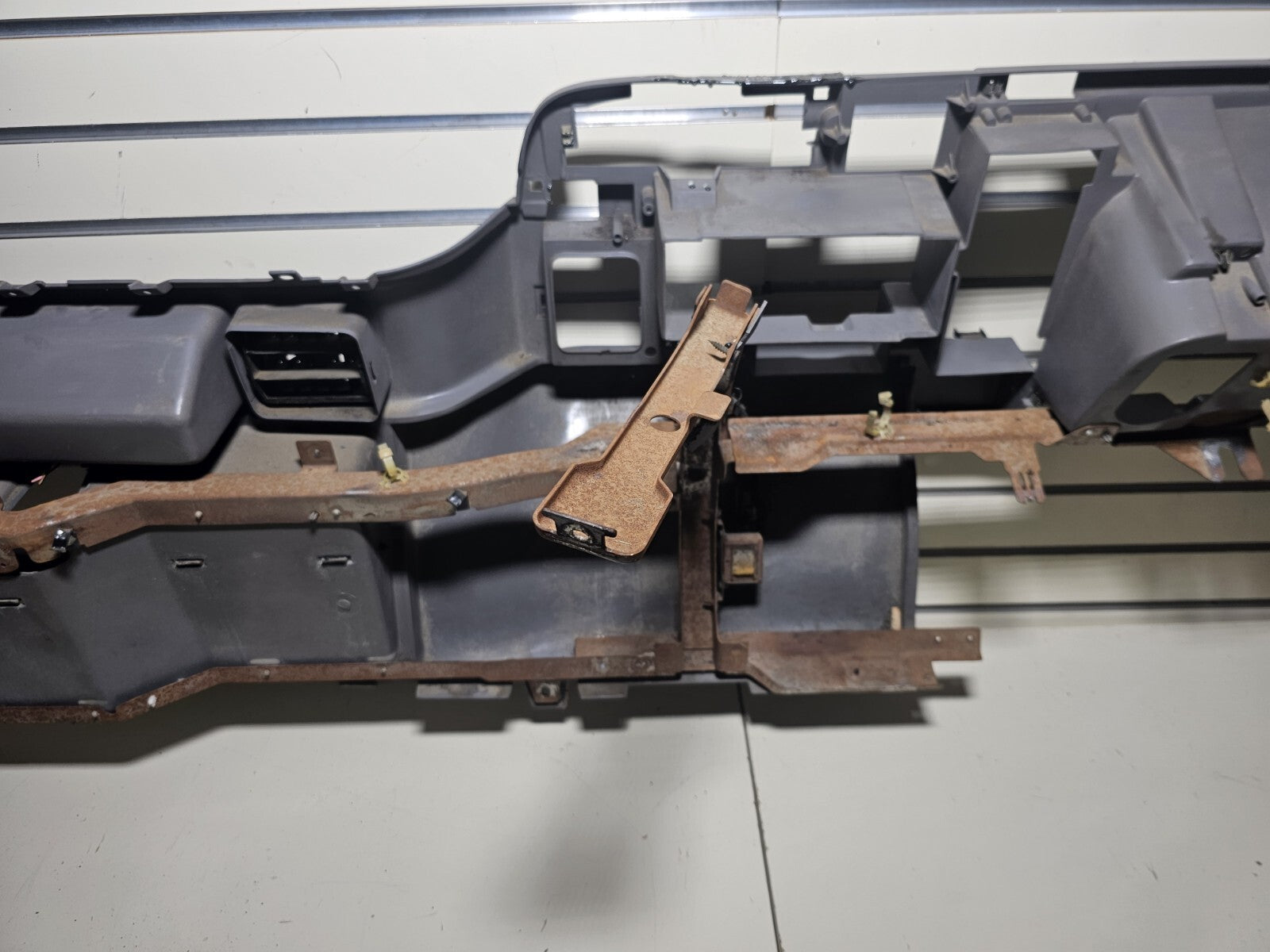 🔥94-97 Dodge Ram DASH DASHBOARD CORE Structure FRAME MOUNT LIGHT GRAY