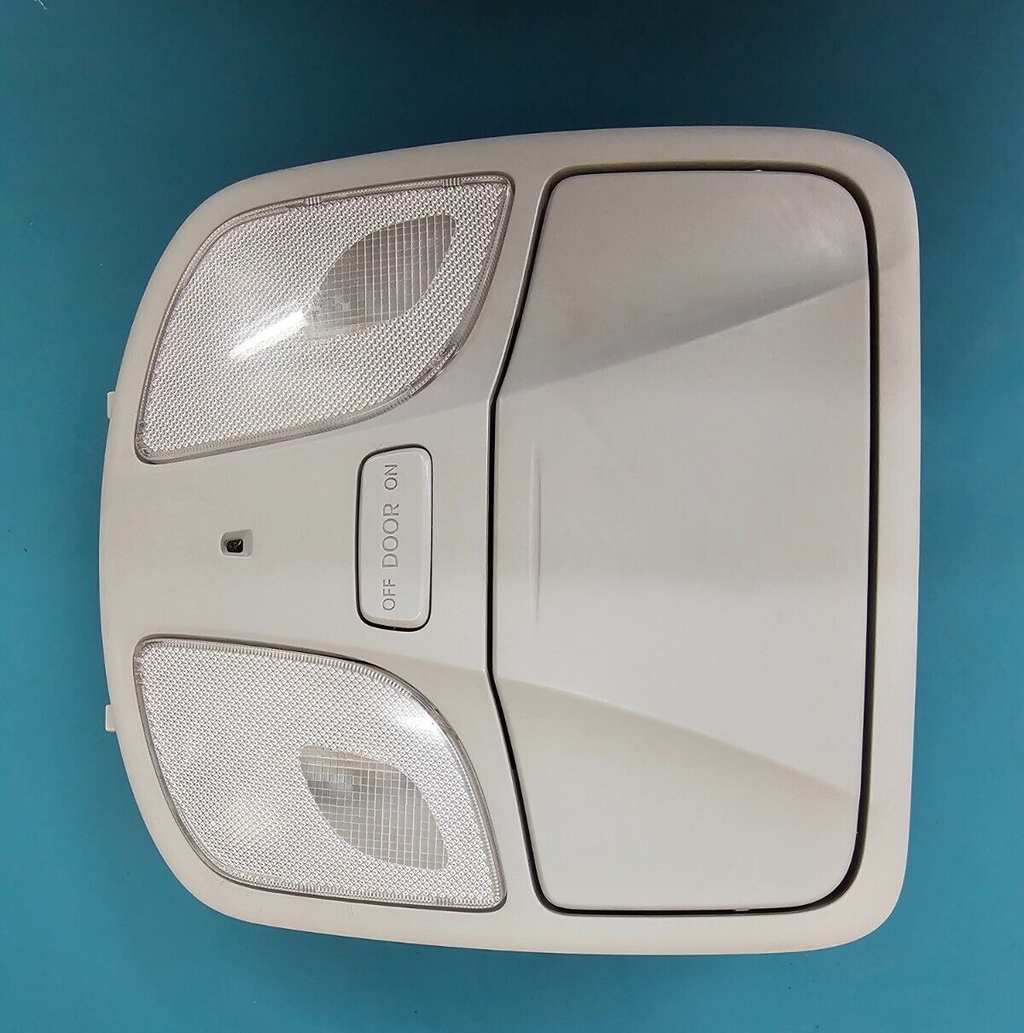 11-14 HYUNDAI SONATA OVERHEAD CONSOLE DOME LIGHT STORAGE SUNROOF STORAGE LT GRAY