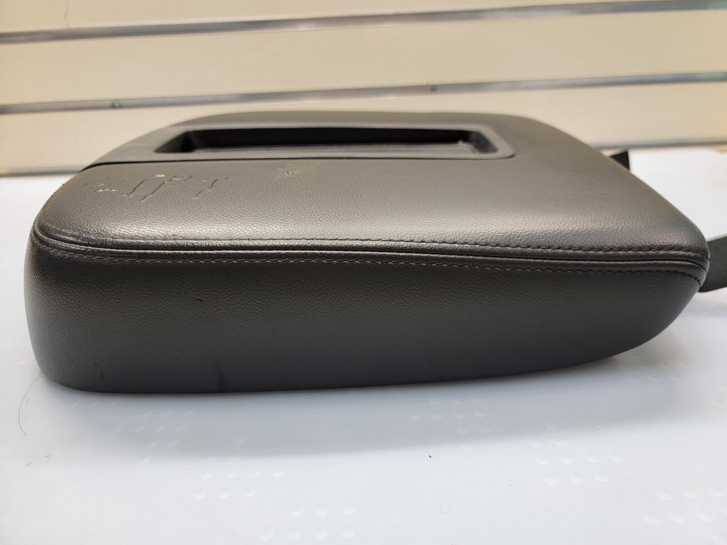 🔥07-13 Chevy Tahoe, Suburban, Yukon Leather Console Lid Armrest Cover BLACK JS5