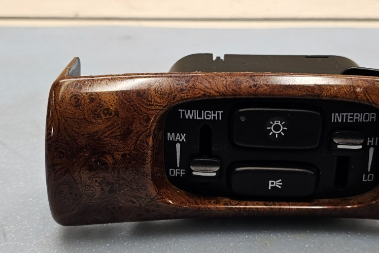 🔥00-05 Buick LeSabre Headlight Head Lamp Switch Button Control Assembly WOOD