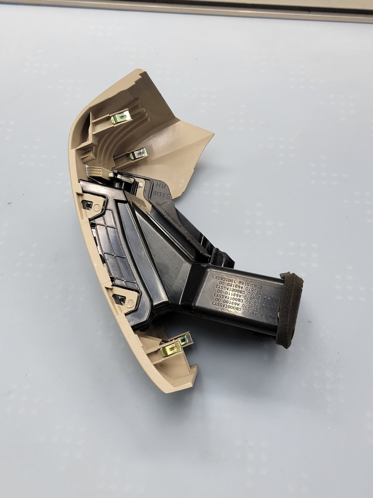 🔥03-07 NISSAN MURANO FRONT right passenger DASH A/C HEAT AIR VENT TRIM OEM TAN