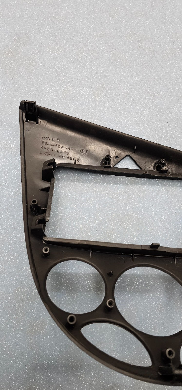 🔥00-04 Ford Focus Dash Climate FM Radio Stereo Display Bezel Trim Panel Black