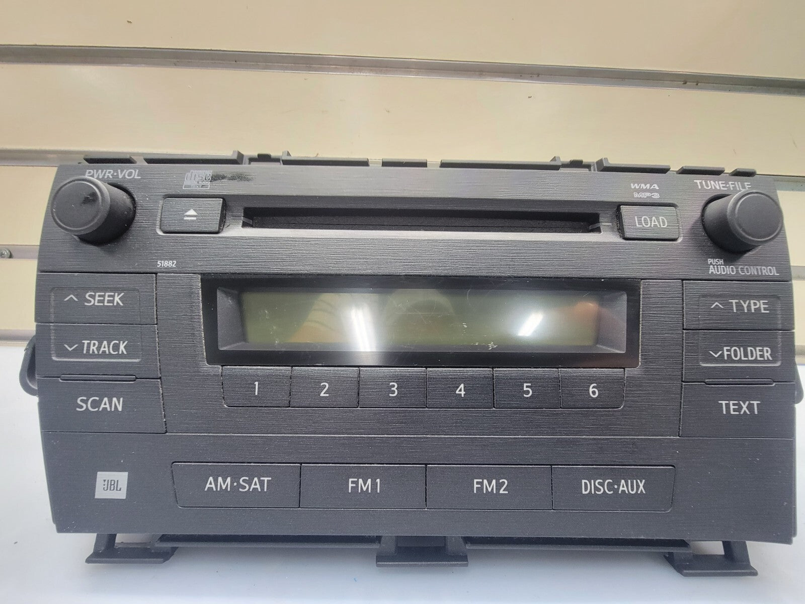 🔥2010-2011 Toyota Prius Am Fm Cd Player Radio Receiver QK1EC DARK GRAY