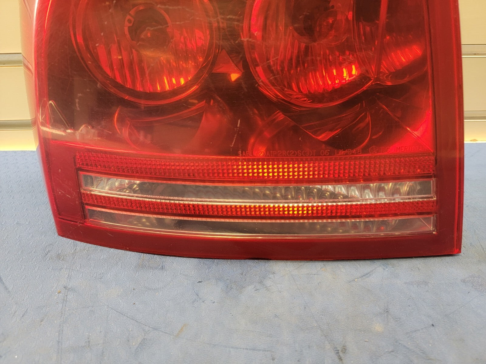 🔥06-08 Dodge Charger Left Driver Side Tail Light Lamp Chrome Assembly OEM