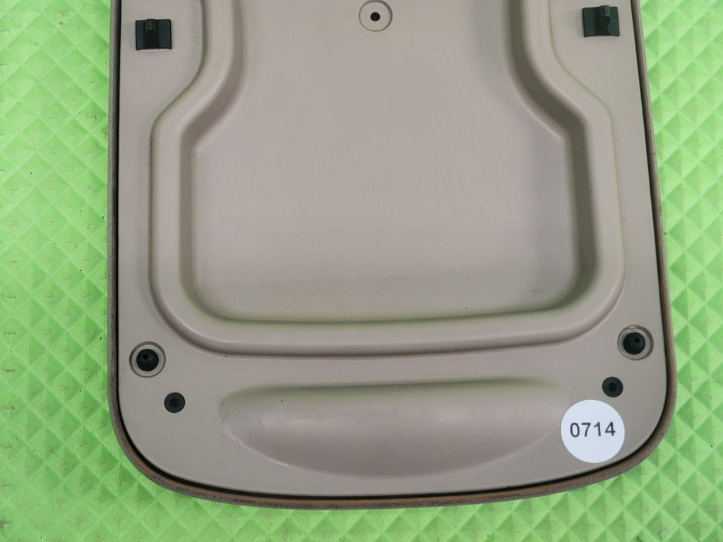 🔥99-07 Ford F250 F350 Excursion OEM Armrest Pad Lid Center Console Cover TAN