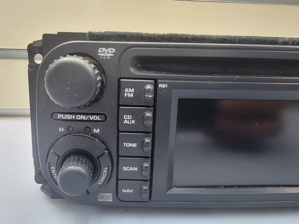 🔥2004-2007 Chrysler Jeep Dodge GPS Navigation RDS Radio CD Player RB1