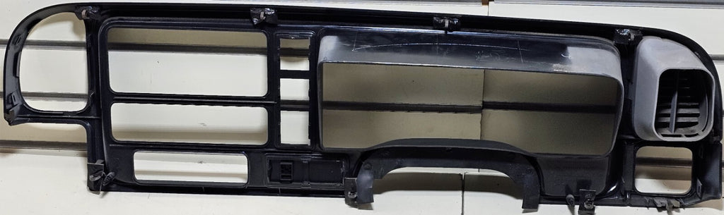 95-99 CHEVY GMC TRUCK SILVERADO CK Cluster Gauge Speedo Dash Bezel LIGHT GRAY C3