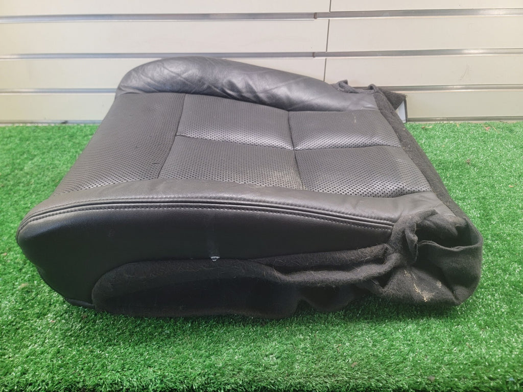 2007-2014 Lincoln Navigator Passenger Bottom Leather Seat Cover Gray