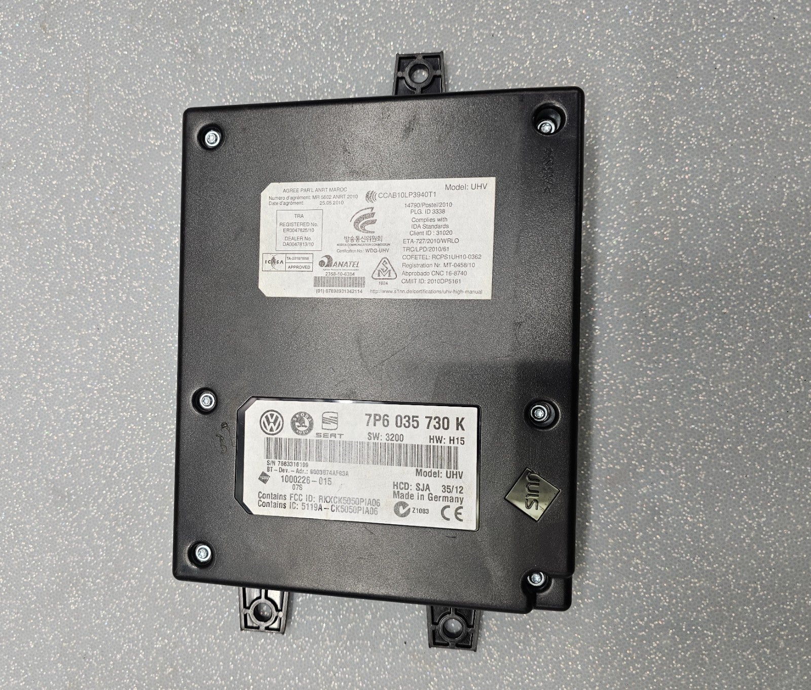🔥11-14 VW JETTA GOLF BLUETOOTH INTERFACE COMMUNICATION CONTROL MODULE UNIT