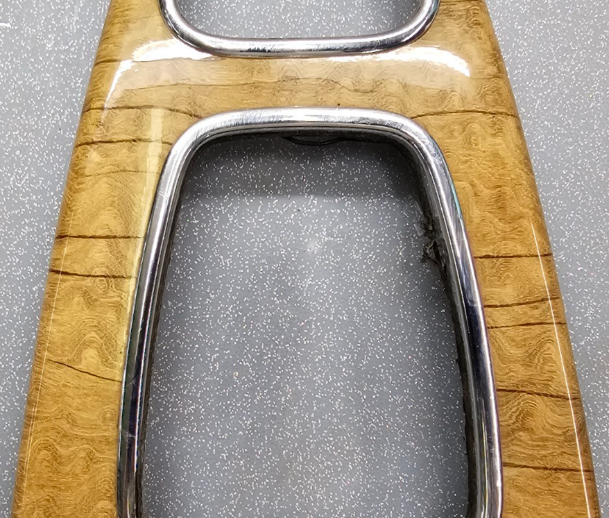 🔥03-08 Jaguar S-Type Center Console Wood Shifter Bezel Trim Panel OEM