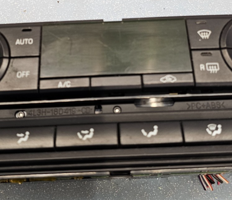 04-08 Ford F150 F-150 Dash AC A/C HVAC Heater Climate Control Temperature BLACK