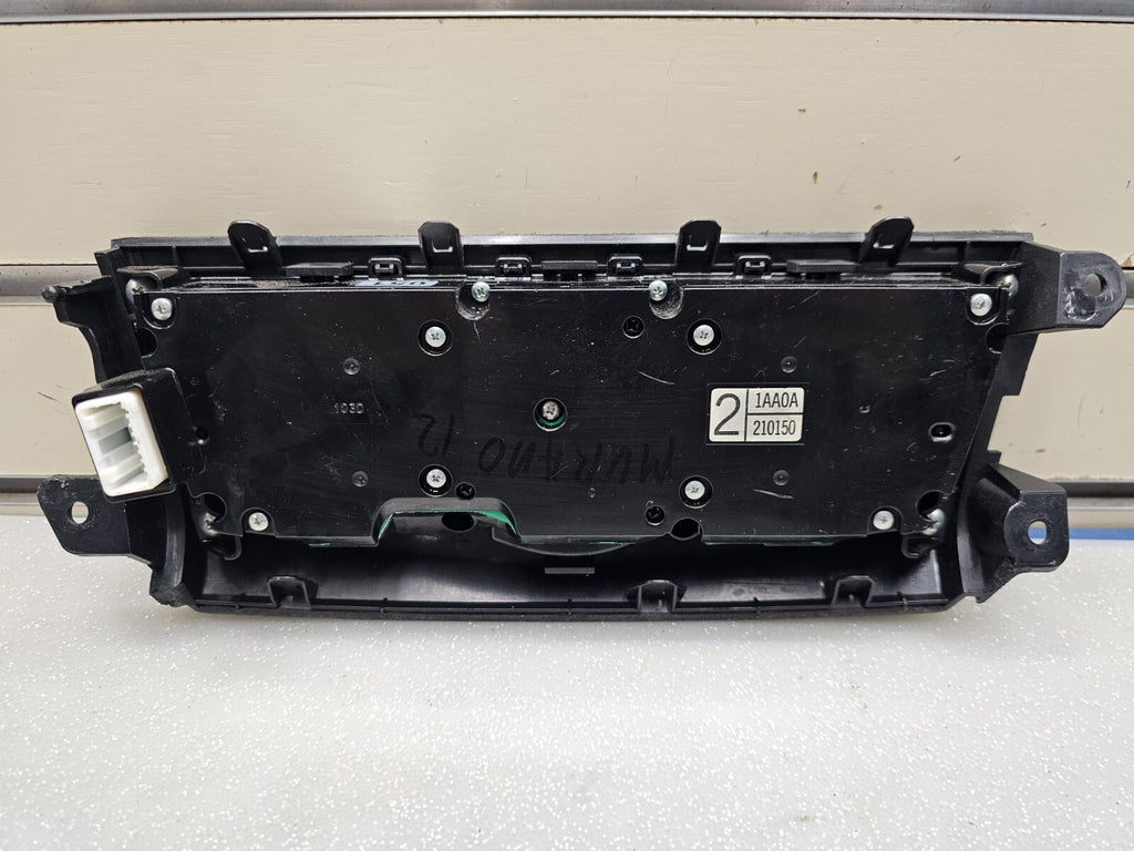 09-14 Nissan Murano Front Dash AC Heater Temperature Climate Control Conditioner