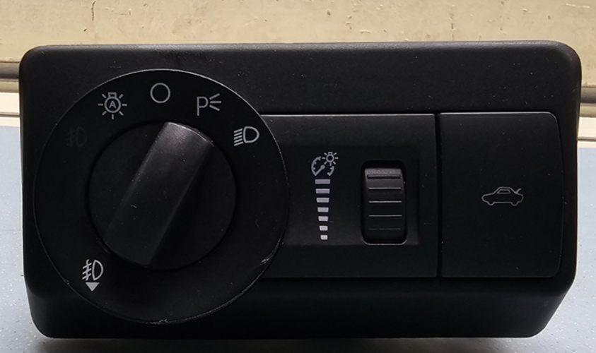 🔥06-09 Fusion Milan Dash Headlight Panel Dimmer Trunk Switch Assembly black