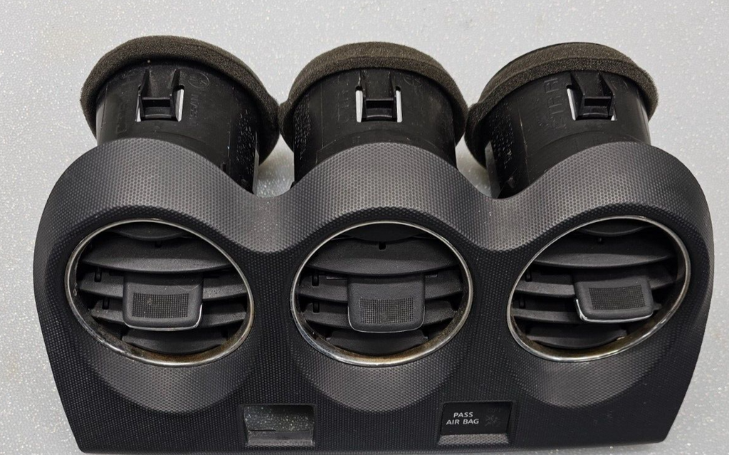 🔥07-12 Nissan ALTIMA Dash Center AIR VENTS w/Hazzard switch Assembly BLACK V10