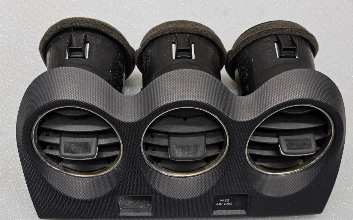 🔥07-12 Nissan ALTIMA Dash Center AIR VENTS w/Hazzard switch Assembly BLACK V10