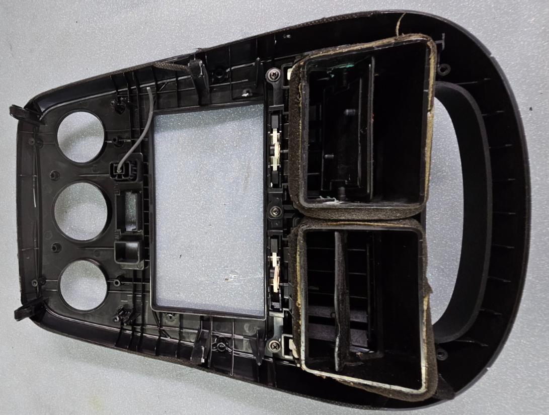 🔥07-09 Spectra Center Dash Radio Stereo Display Climate Trim Panel Bezel Black