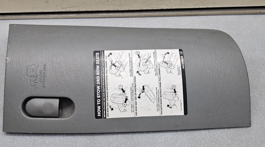 🔥01-07 Caravan Town Country Rear Jack Cover Glove Box Storage Compartment Gray