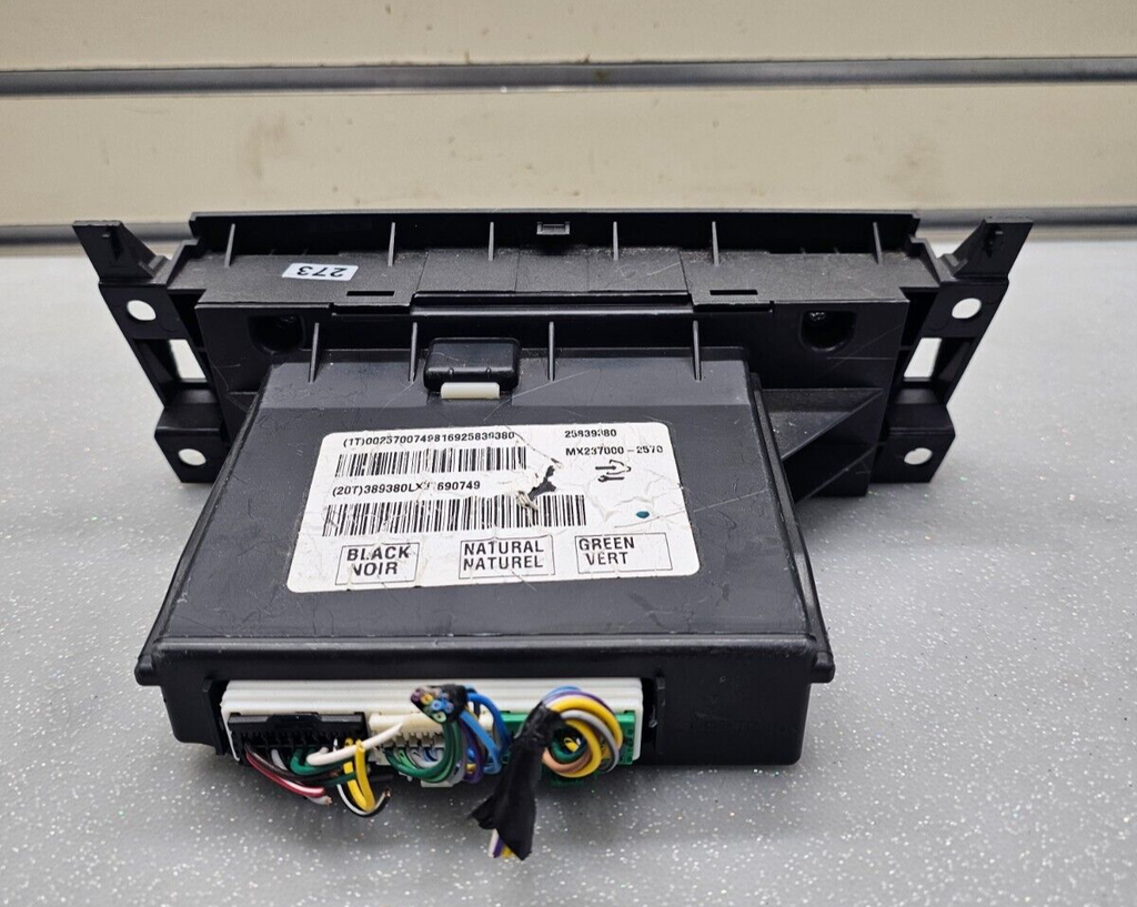 🔥08-09 Cadillac SRX Dash AC HVAC Heater Temperature Climate Control Conditioner