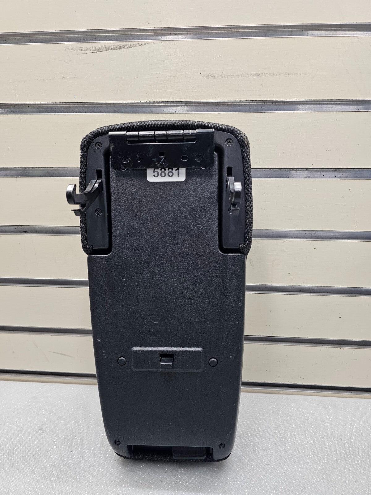 🔥03-06 Mitsubishi Outlander Center Console Arm Rest Lid Cover Cloth Black OEM