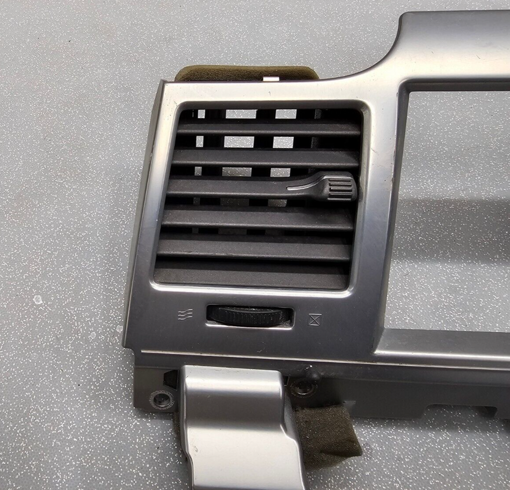 🔥09-12 LINCOLN MKS Dash Radio Stereo Display Trim Bezel Instrument Panel Silver