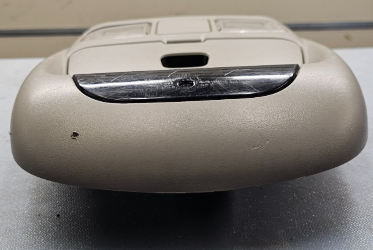🔥98-01 Dodge Ram 1500 2500 Overhead Console Storage Dome Map Light Lamp TAN
