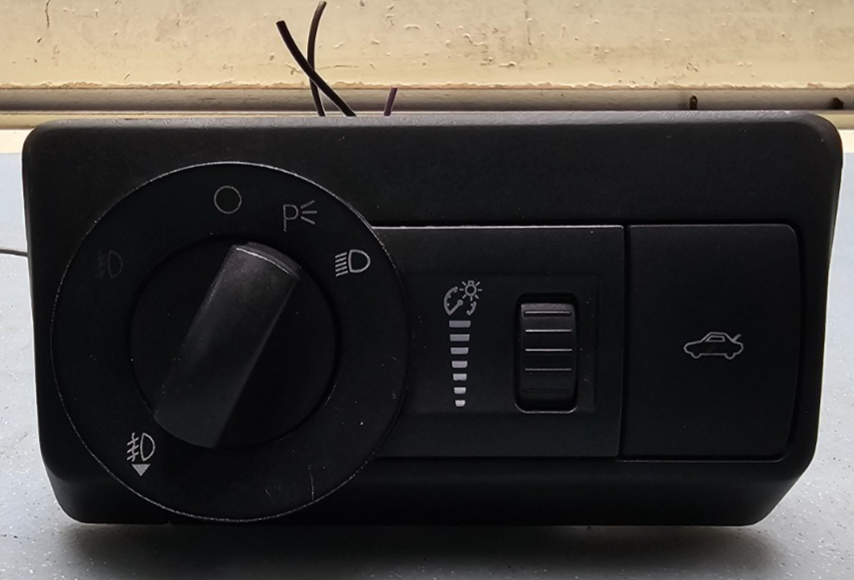 🔥06-09 Fusion Milan Dash Headlight Panel Dimmer Trunk Switch Assembly black