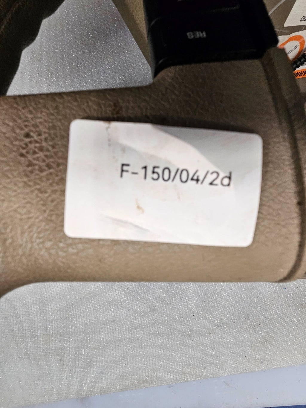 🔥2004-2008 Ford F-150 F150 Tan Leather Wrapped Steering Wheel OEM TAN