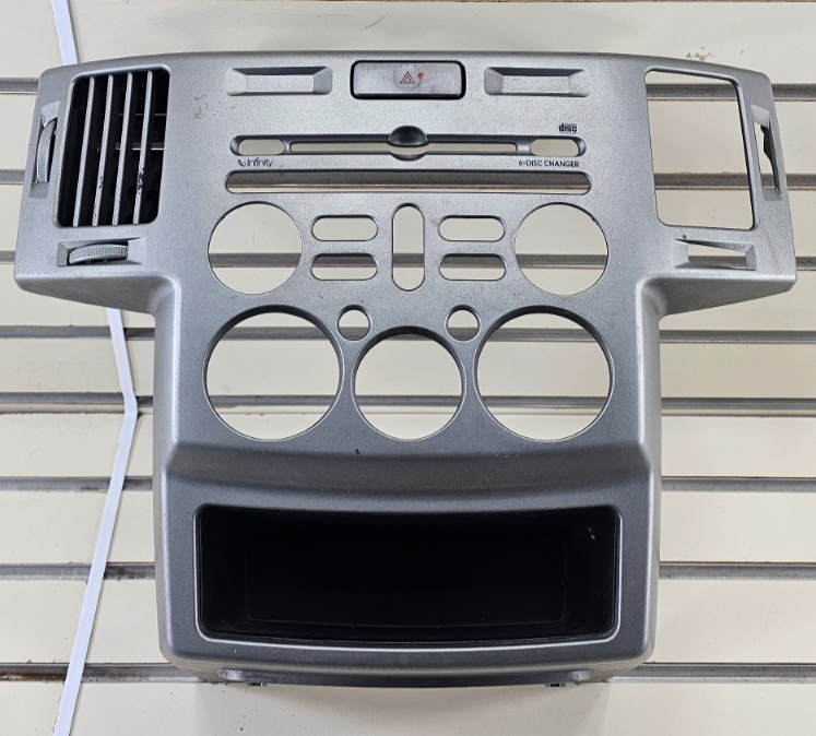🔥06-08 ENDEAVOR Dash Center Radio Stereo Climate Trim Panel Bezel Silver OEM