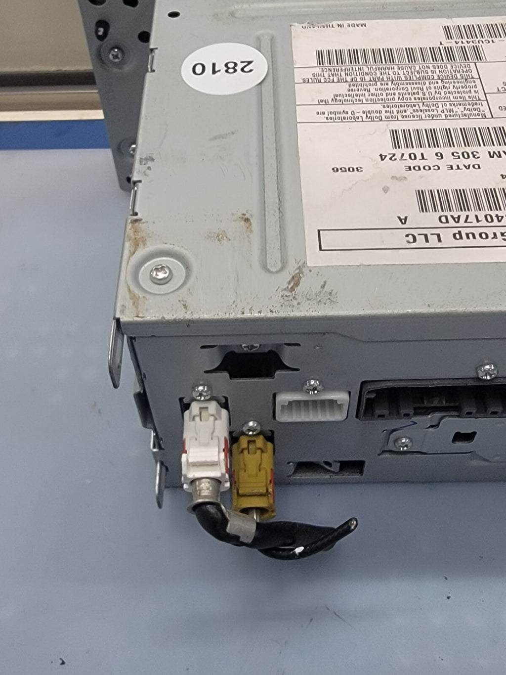 🔥2011-2013 Dodge DURANGO Radio Display Receiver RBZ Satellite AM FM CD OEM