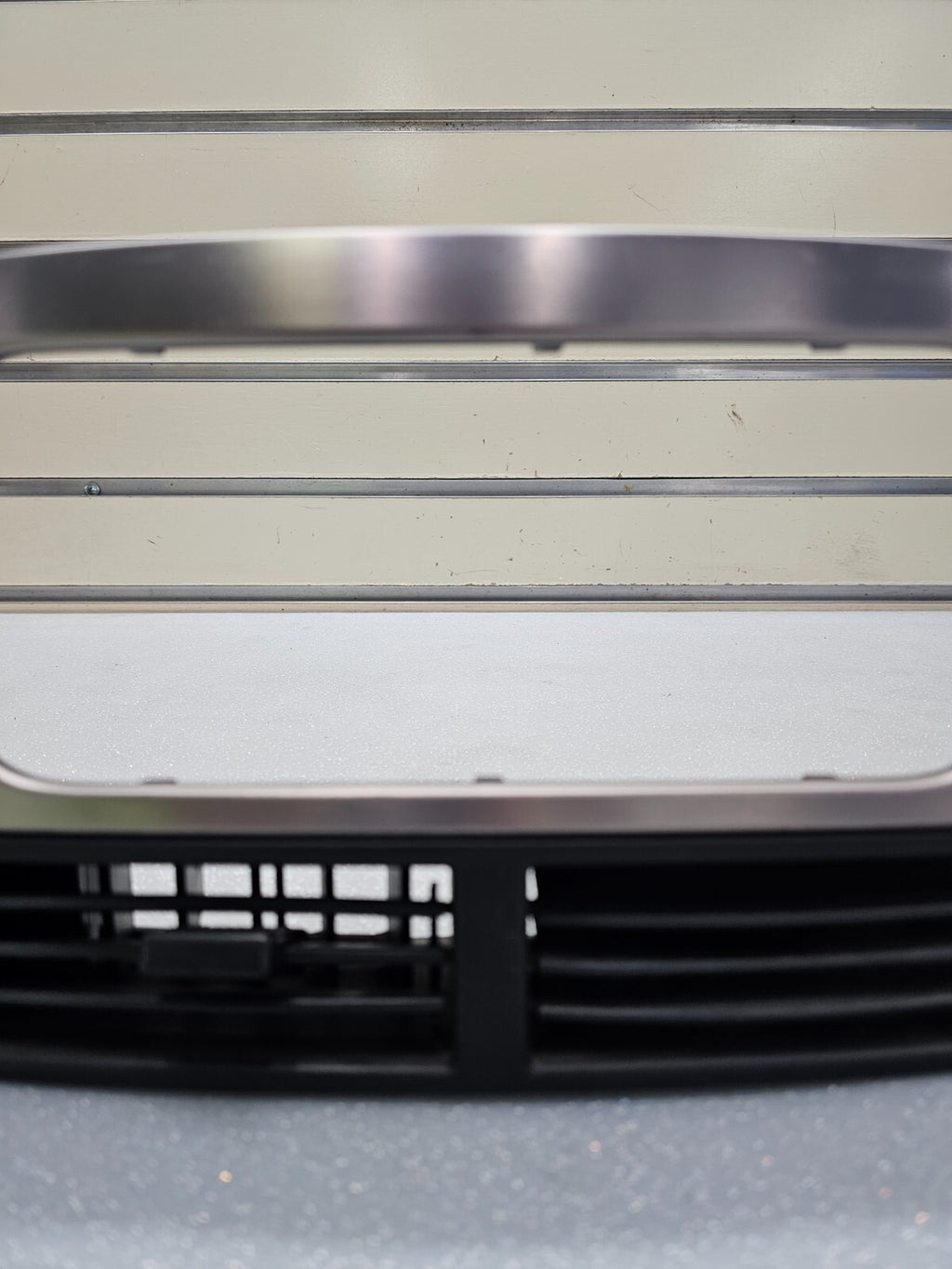 🔥99-04 Jeep Grand Cherokee Center Dash RADIO Bezel A/C Air Vent Trim SILVER
