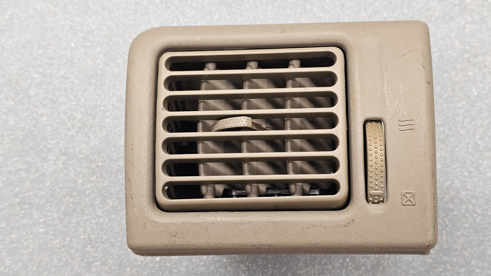 🔥02-05 Ford Explorer Dash Left Driver Master AC A/C Air Vent Heater Panel Tan