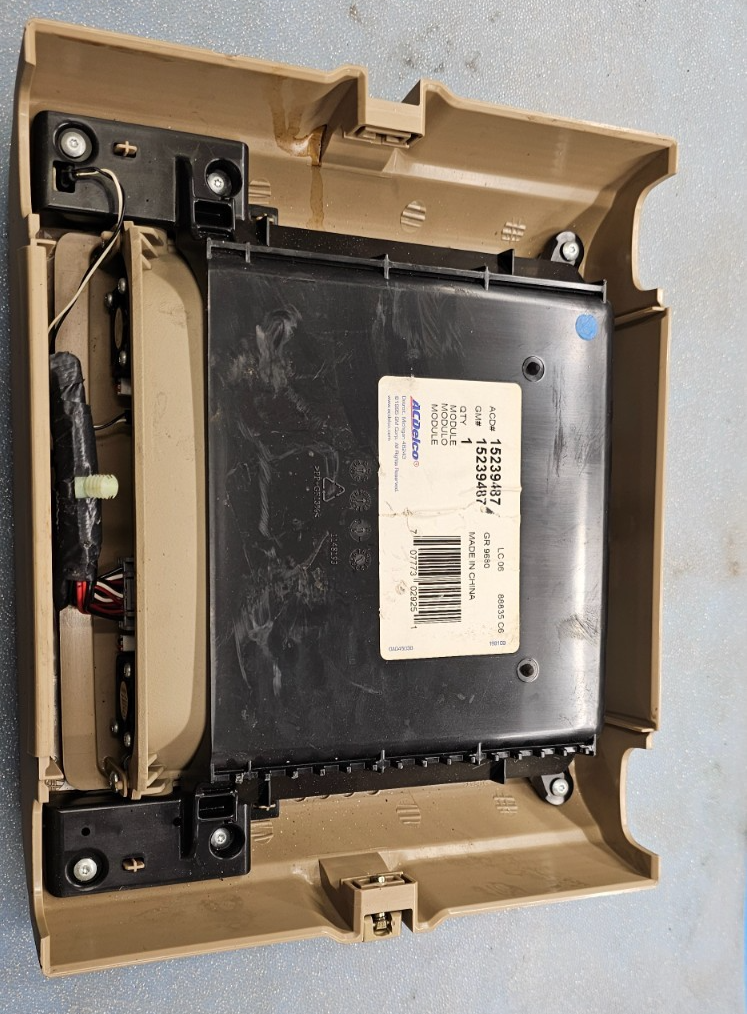 🔥05-07 Uplander Terraza Montana Modular Overhead Console Bin Assembly Tan OEM