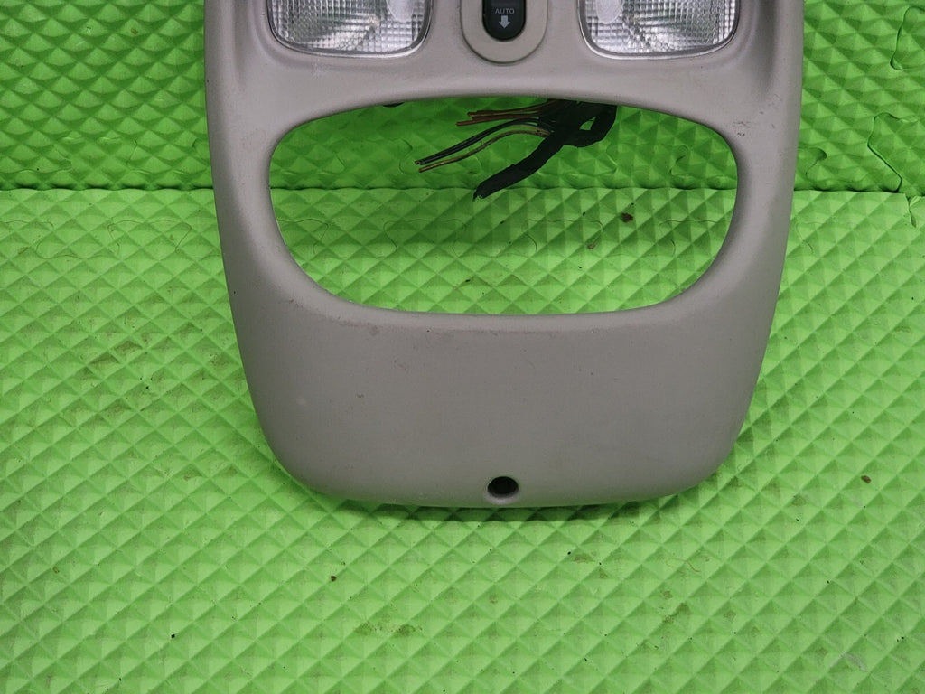 06-08 Dodge Ram 1500 2500 Digital Overhead Console Display Dome Map US/M TAN 06