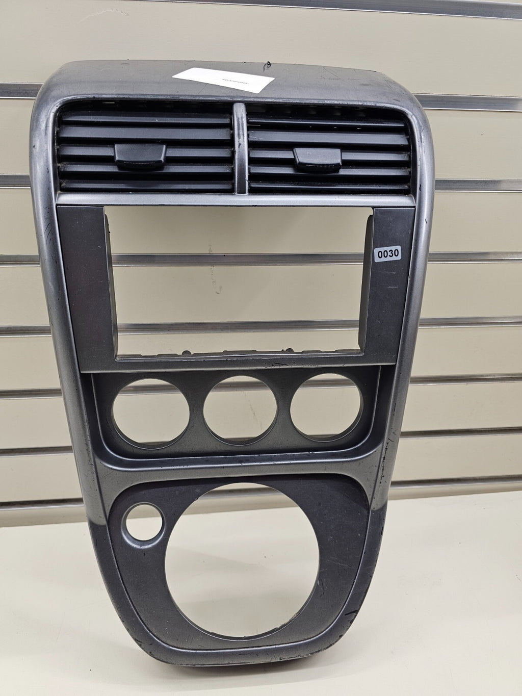🔥03-06 Honda Element Front Center Dash Radio Bezel Trim Panel Climate OEM Gray