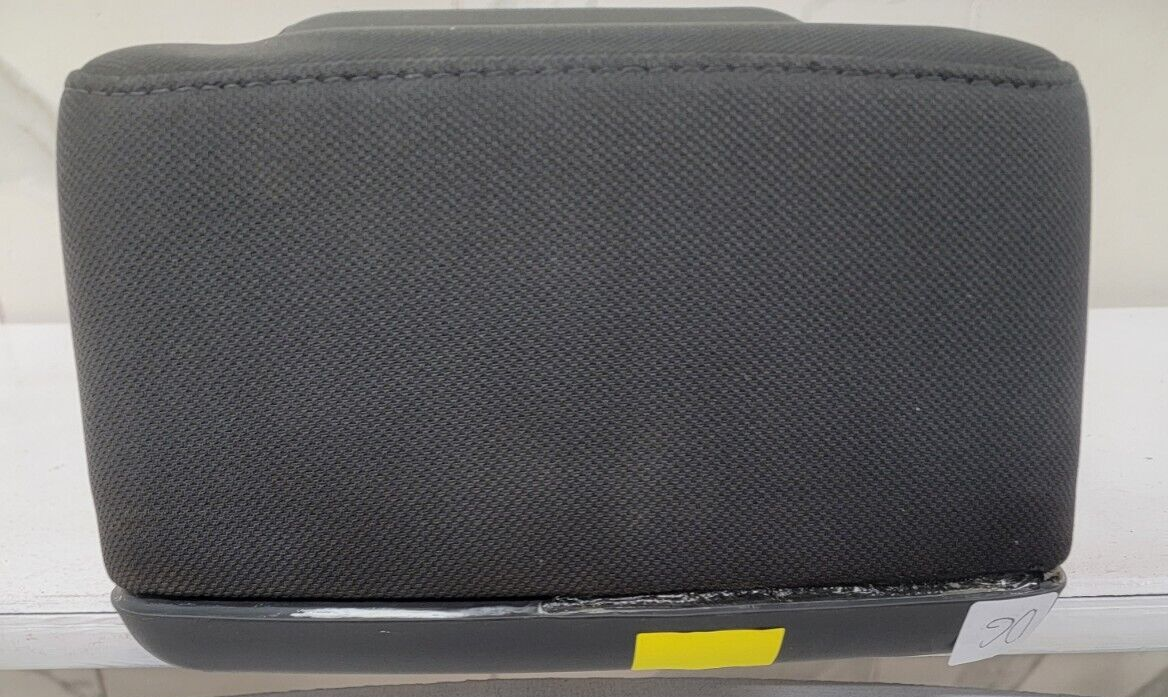 04-08 Ford F-150 Jump Seat Center Console Armrest Cup Holder Cloth Dark Gray JS1
