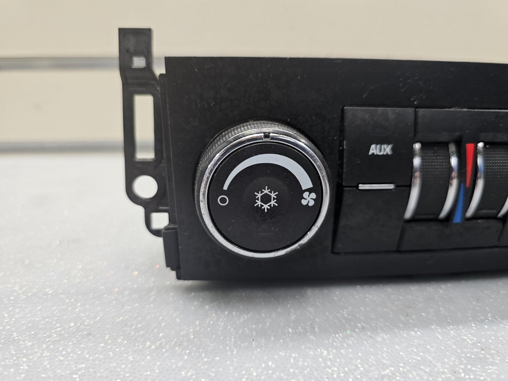 07-09 SILVERADO SIERRA DASH HEATER CLIMATE TEMPERATURE CONTROL UNIT CONDITIONER