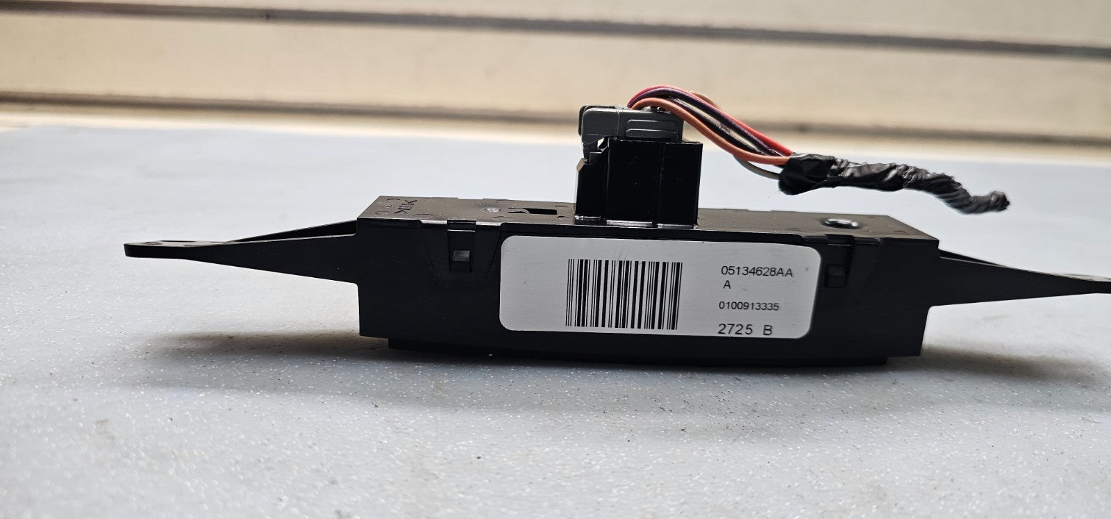🔥01-07 CARAVAN Grand Caravan Town & Country  warning HAZARD LIGHT SWITCH BLACK