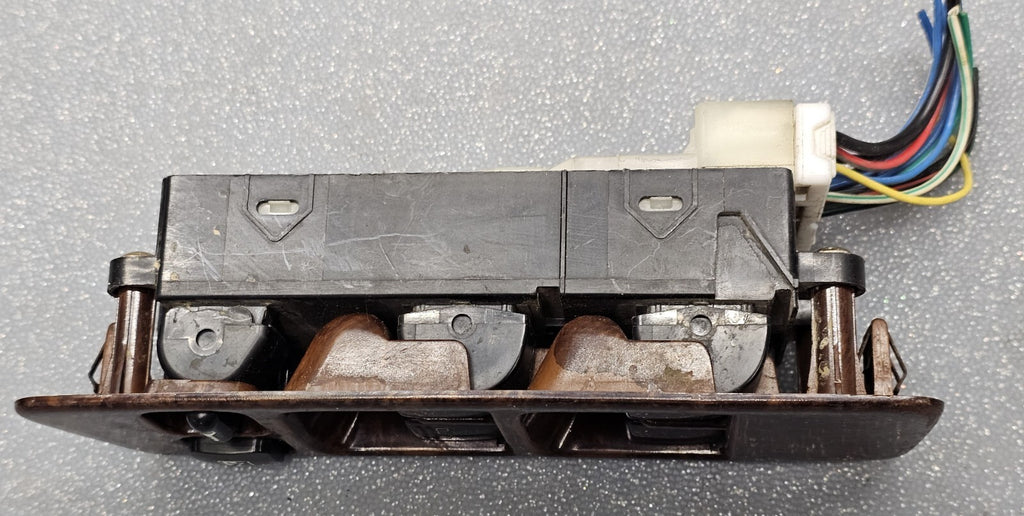 🔥95-99 Maxima Infiniti I30 Front Left Driver Master Power Window Switch Wood