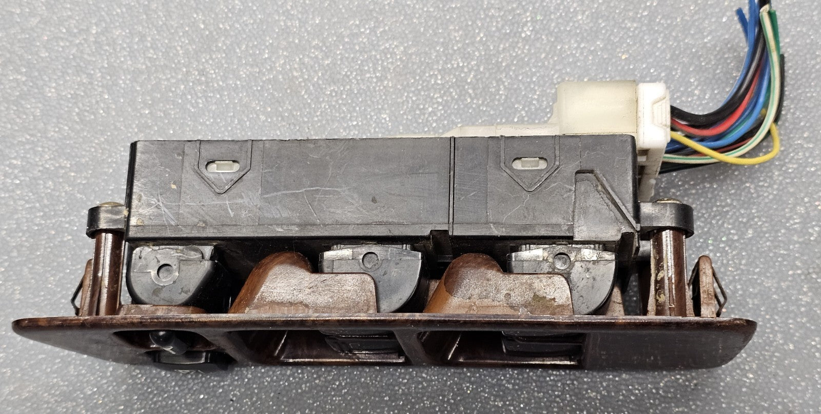 🔥95-99 Maxima Infiniti I30 Front Left Driver Master Power Window Switch Wood