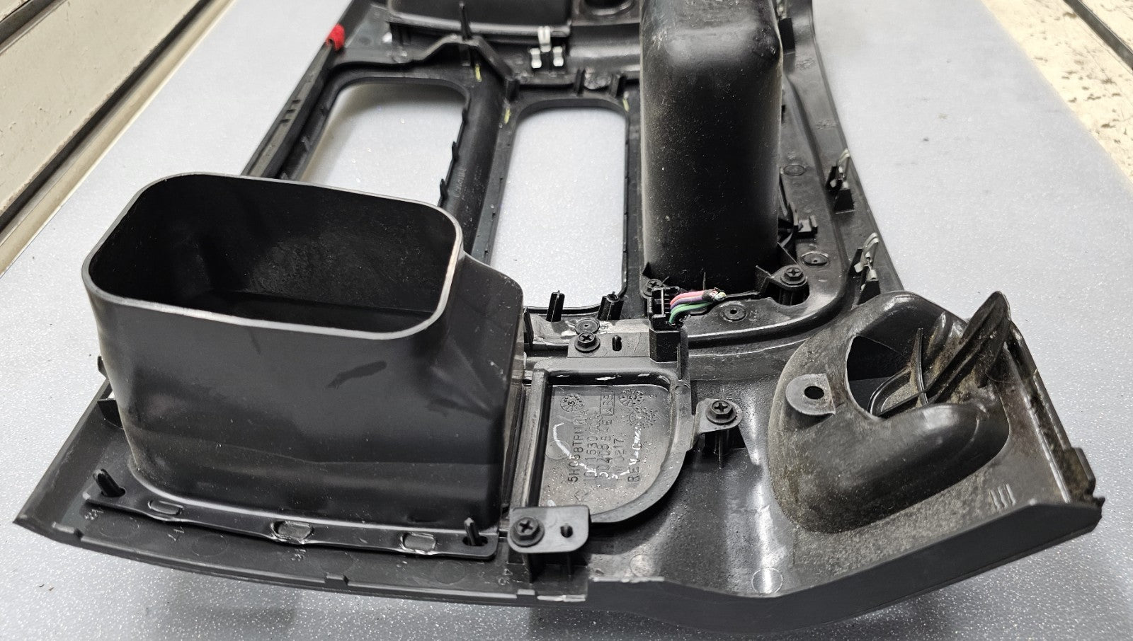 🔥02-05 Dodge RAM Dash RADIO Audio Stereo Bezel Climate Trim Panel Black B10