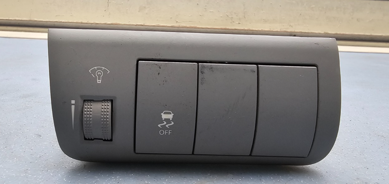 🔥2010-2013 KIA FORTE FORTE COUPE DASHLIGHT DIMMER TRACTION CONTROL SWITCH GRAY