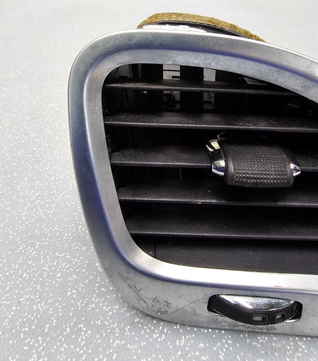 🔥13-16 Dart Left Driver Heater Dash Air Vent Grille Nozzle Assembly Silver OEM