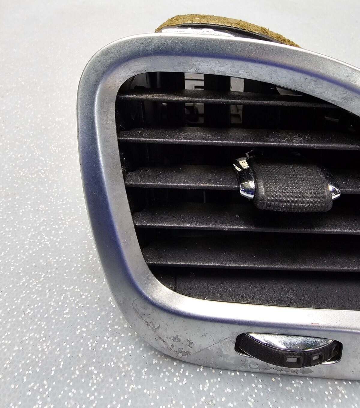 🔥13-16 Dart Left Driver Heater Dash Air Vent Grille Nozzle Assembly Silver OEM